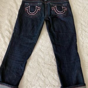 True religion crop jeans